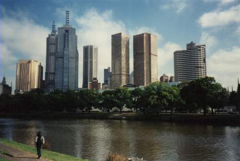 nábřeží v Melbourne